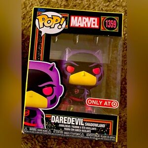 Daredevil Shadowlands neon funko pop
